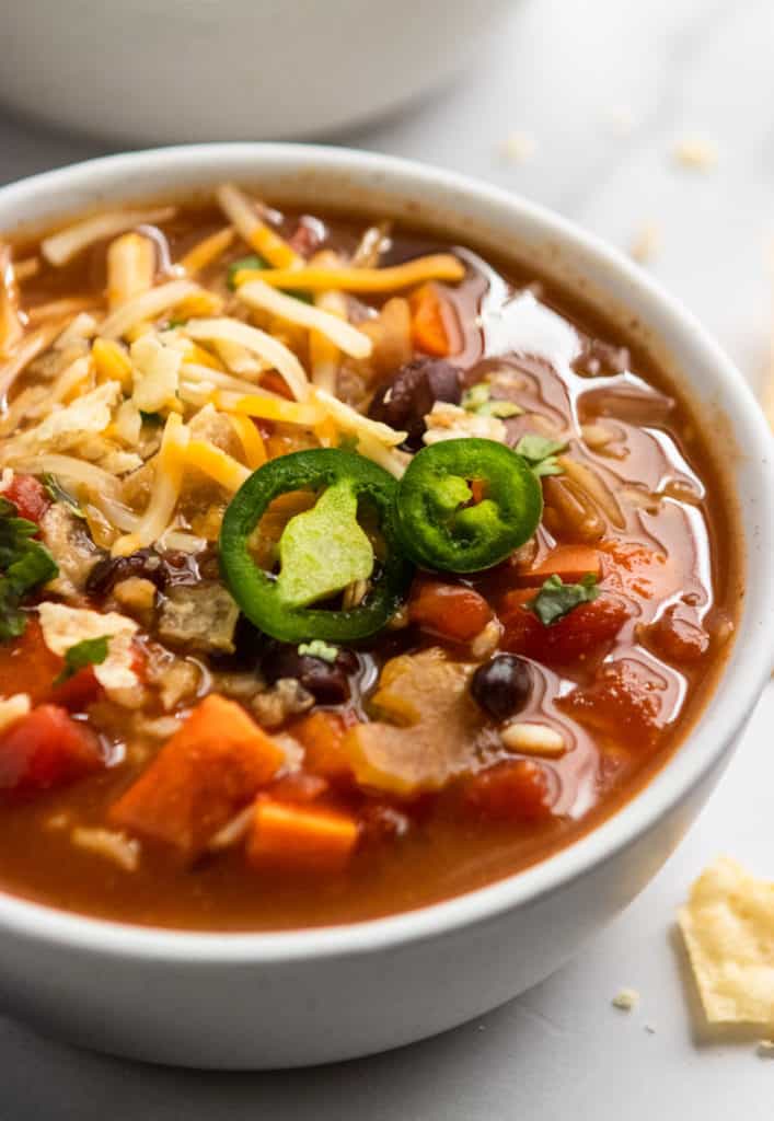 Black bean and discount rice soup instant pot