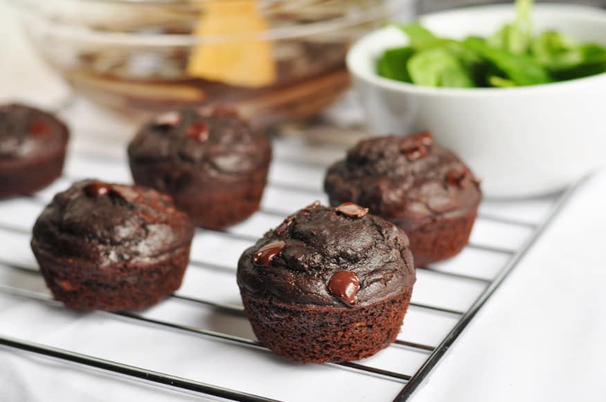  Green  Smoothie Chocolate Muffins  Lemons Zest