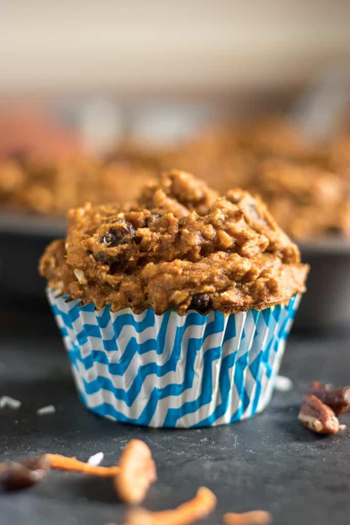 Sweet Potato Morning Glory Muffins Pin.