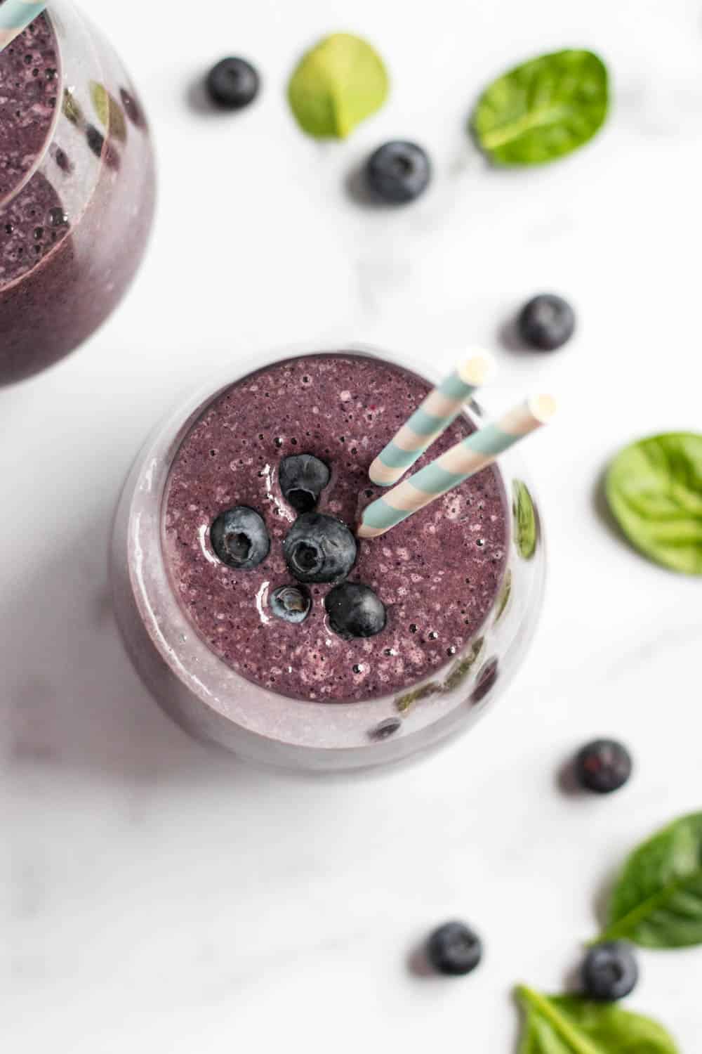 Anti-Inflammatory Lemon-Blueberry Smoothie