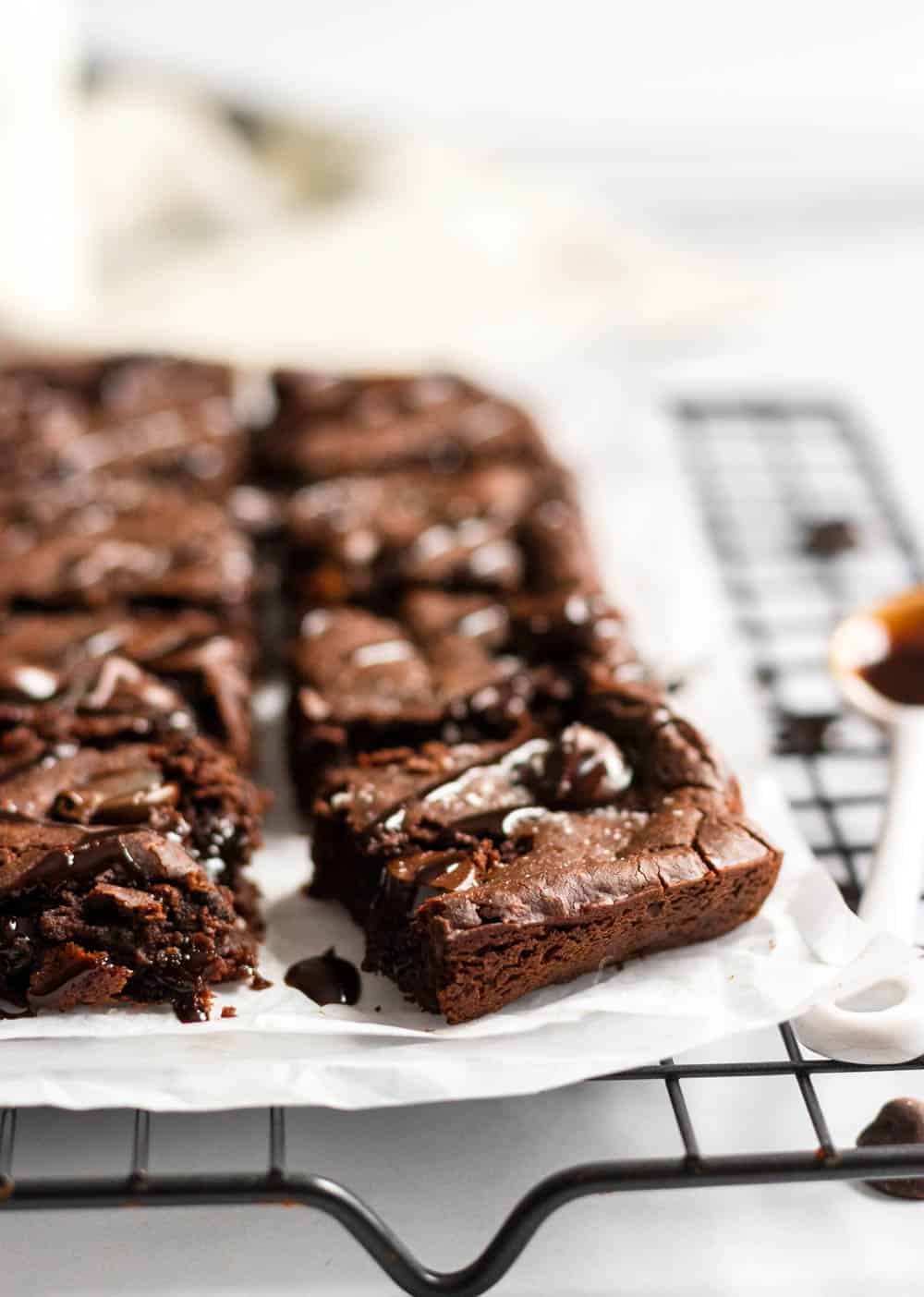 Double Chocolate White Bean Brownies