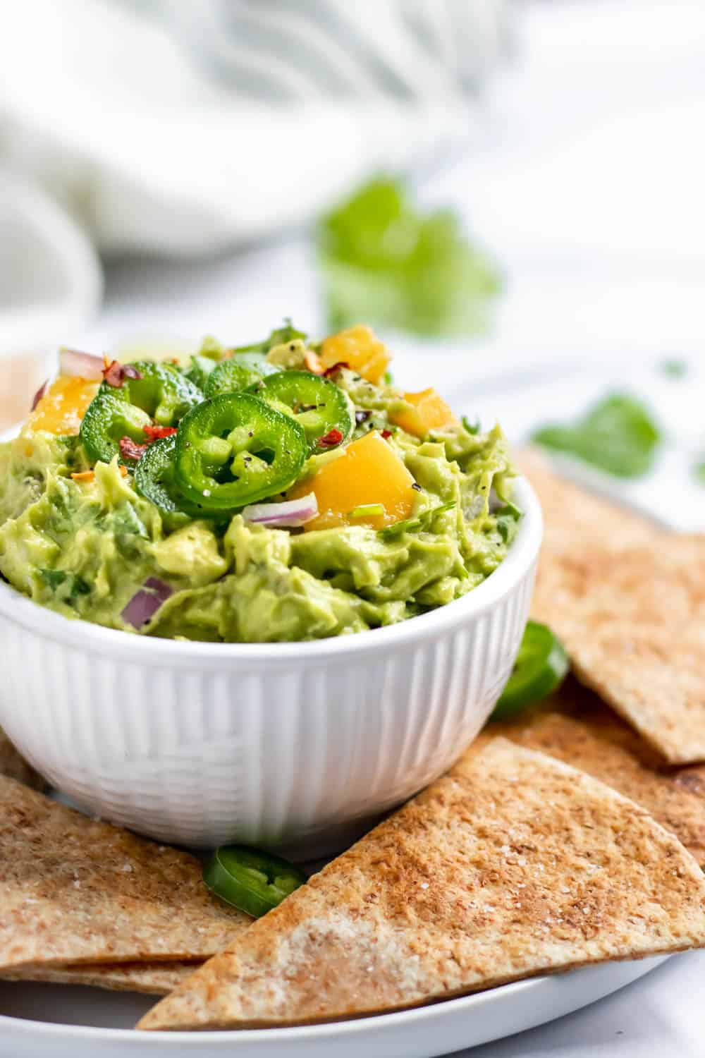 Spicy Mango Guacamole