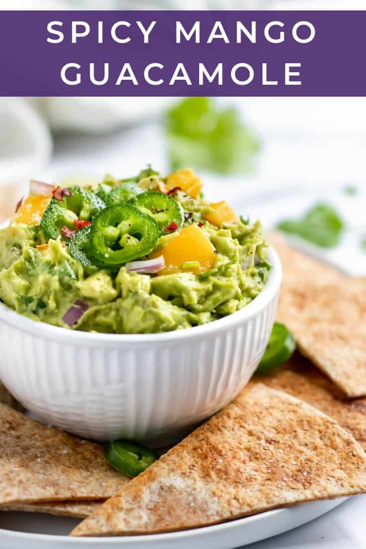 Spicy Mango Guacamole