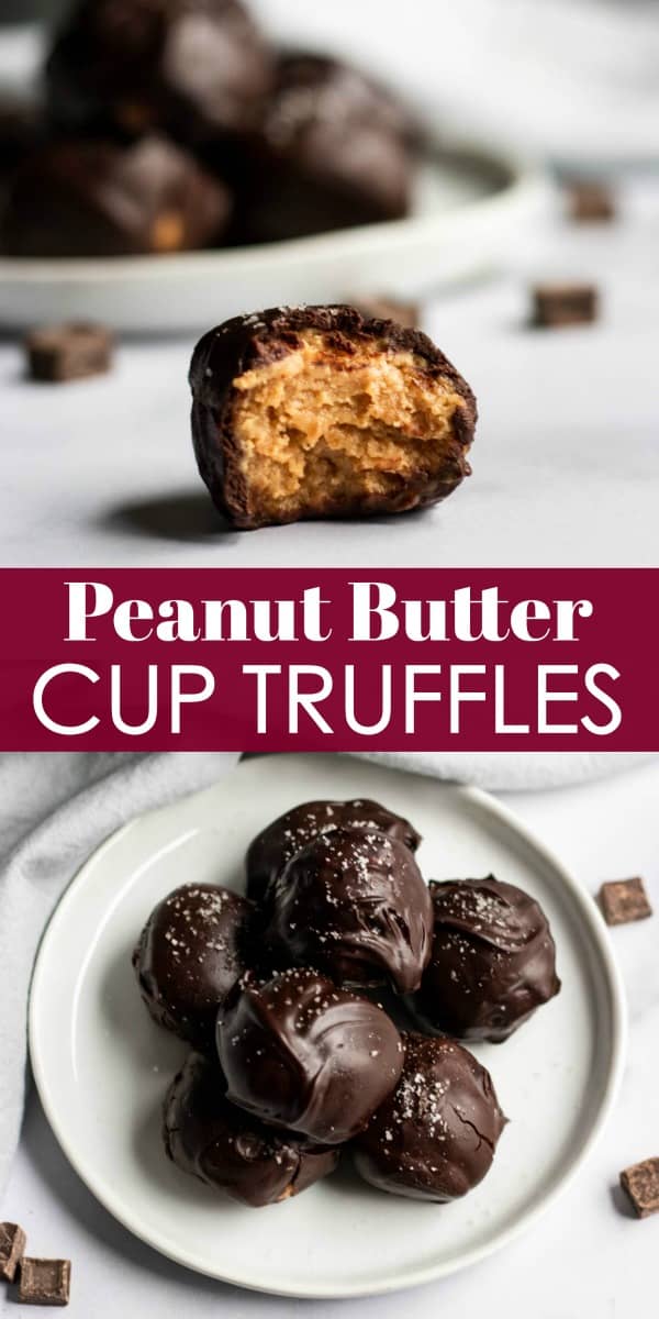 peanut butter cup truffles