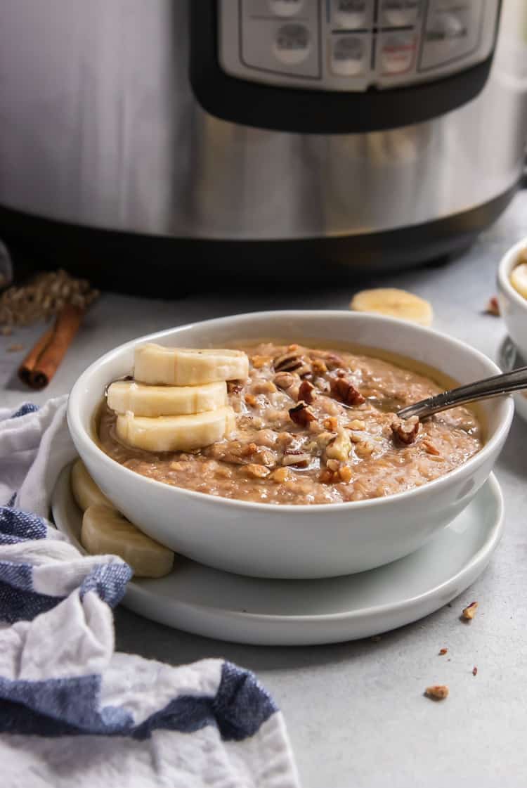 Banana Bread Instant Pot Steel Cut Oatmeal