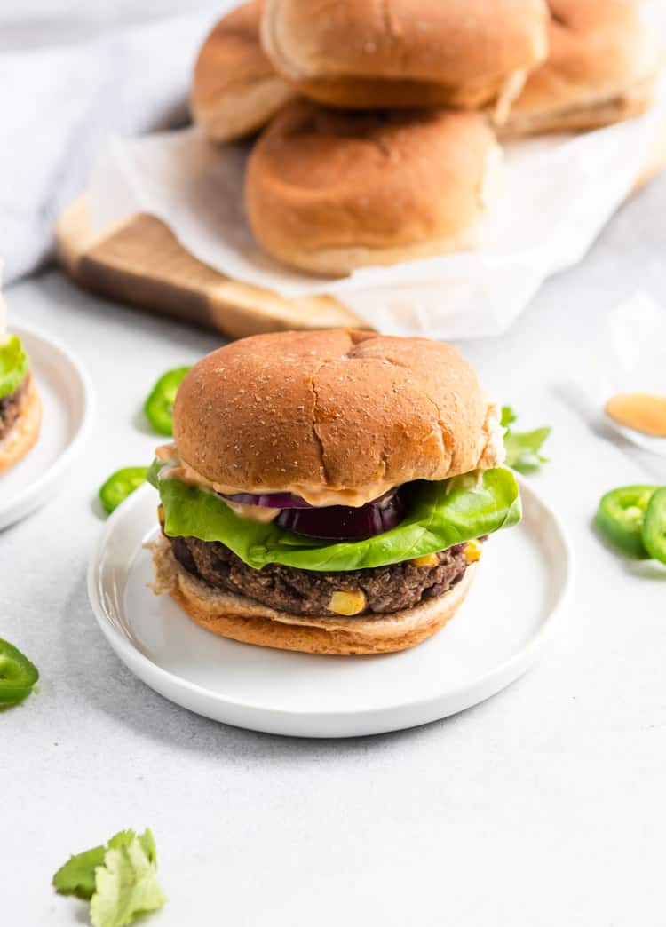 The Best Black Bean Burgers with Cilantro and Lime