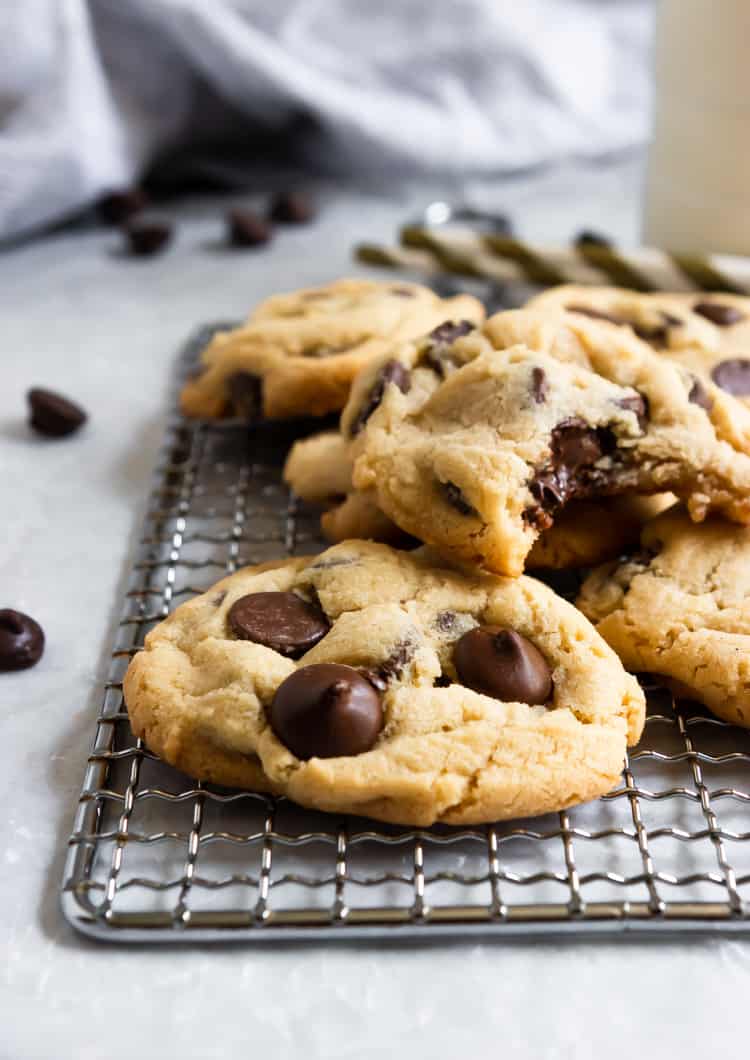 One Bowl Small Batch Chocolate Chip Cookies Lemons Zest