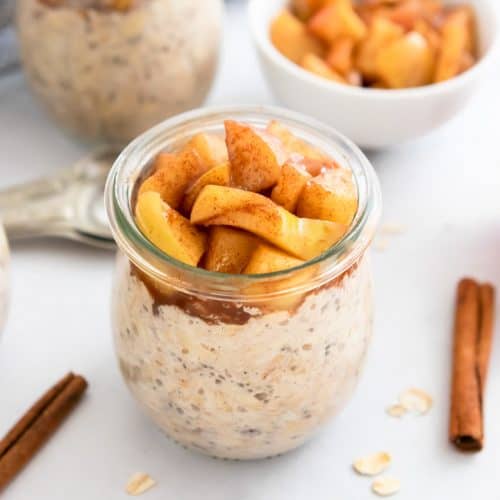 Apple Pie Overnight Oats