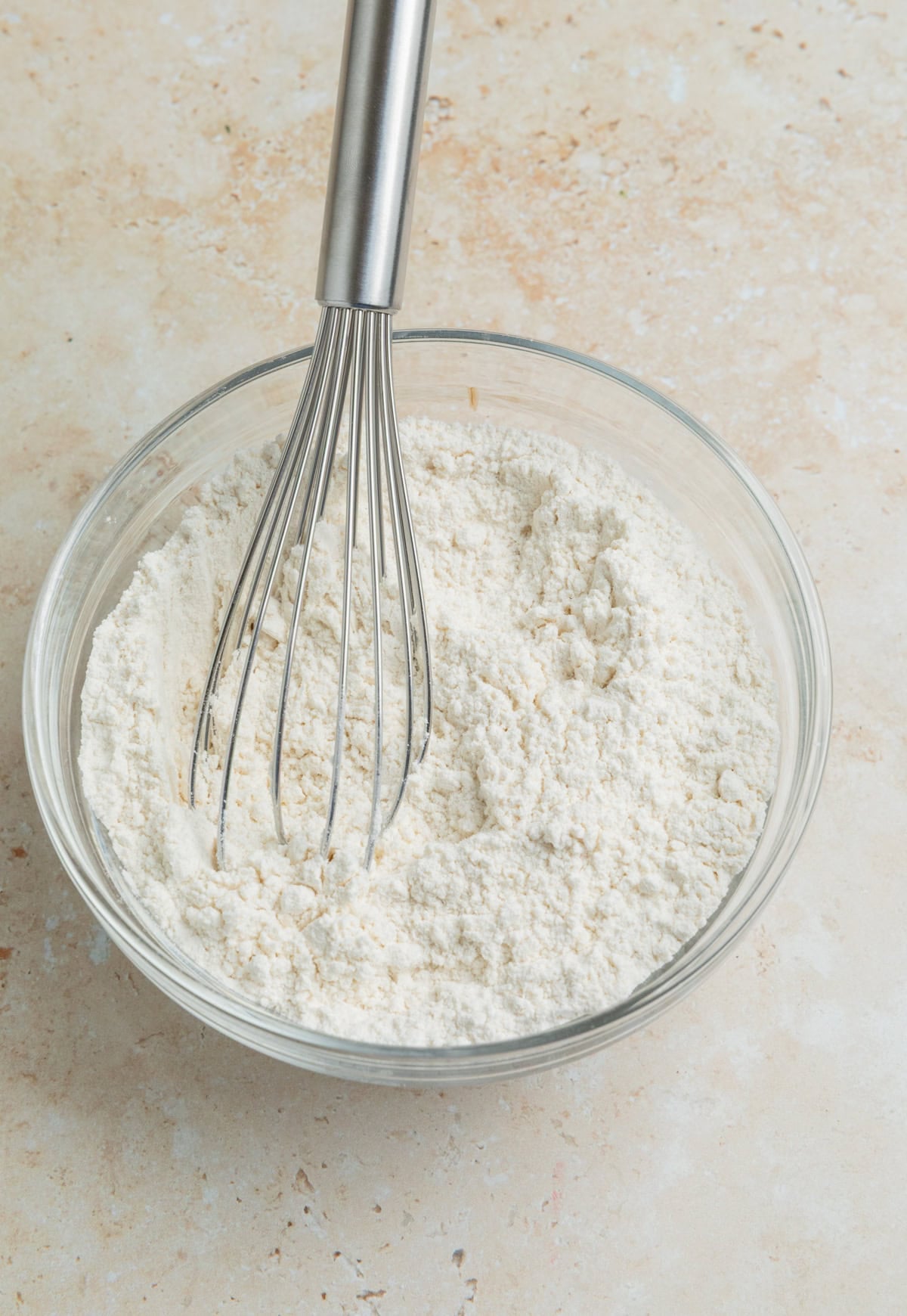 Dry ingredients whisked together in small bowl.