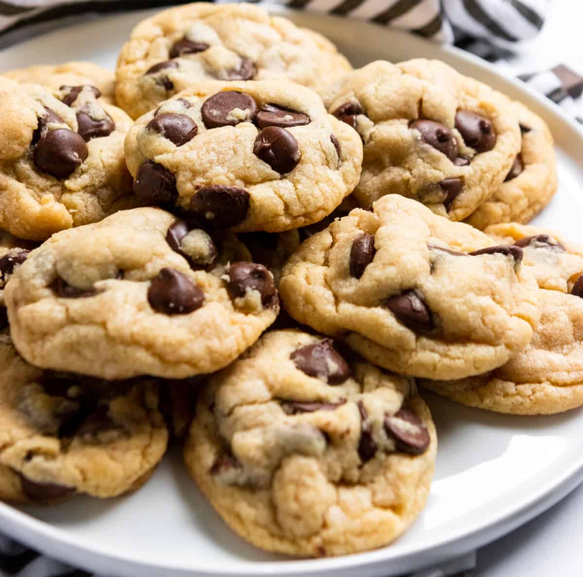 The Best Eggless Chocolate Chip Cookies | Lemons + Zest