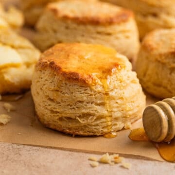 The BEST Honey Biscuits from Scratch | Lemons & Zest