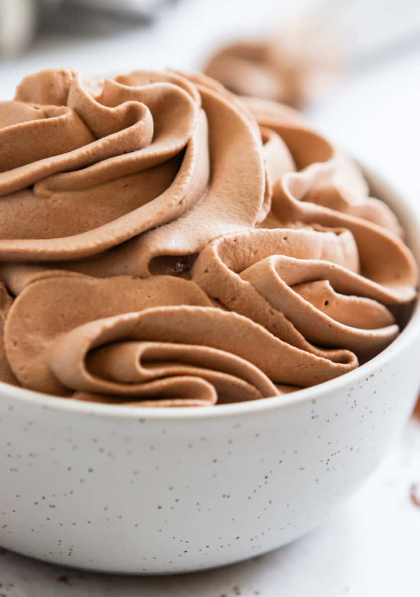 Easy Homemade Chocolate Whipped Cream Recipe Lemons And Zest