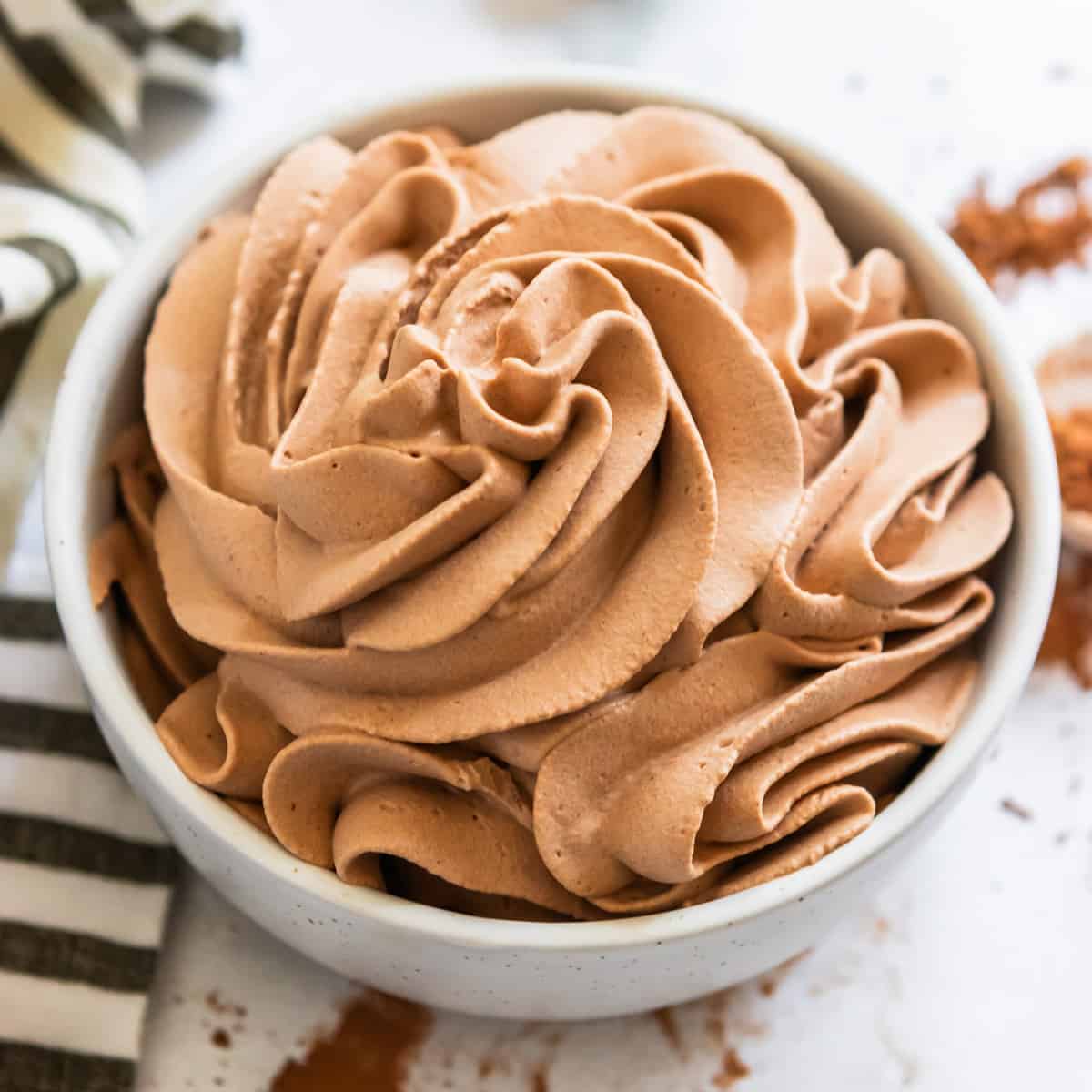 Easy Homemade Chocolate Whipped Cream Recipe