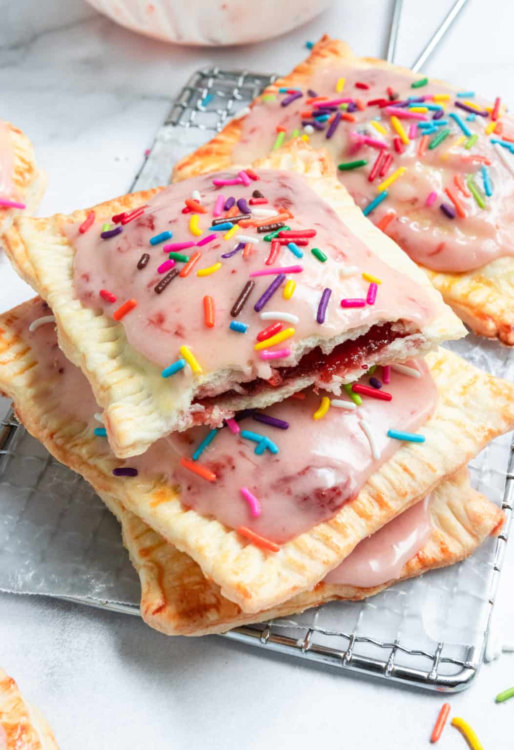 Easy Homemade Pop Tarts with Pie Crust Lemons + Zest