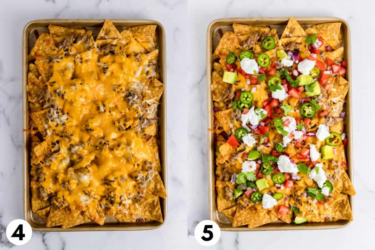 Simple Slow Cooker Pulled Pork Nachos Recipe Lemons + Zest