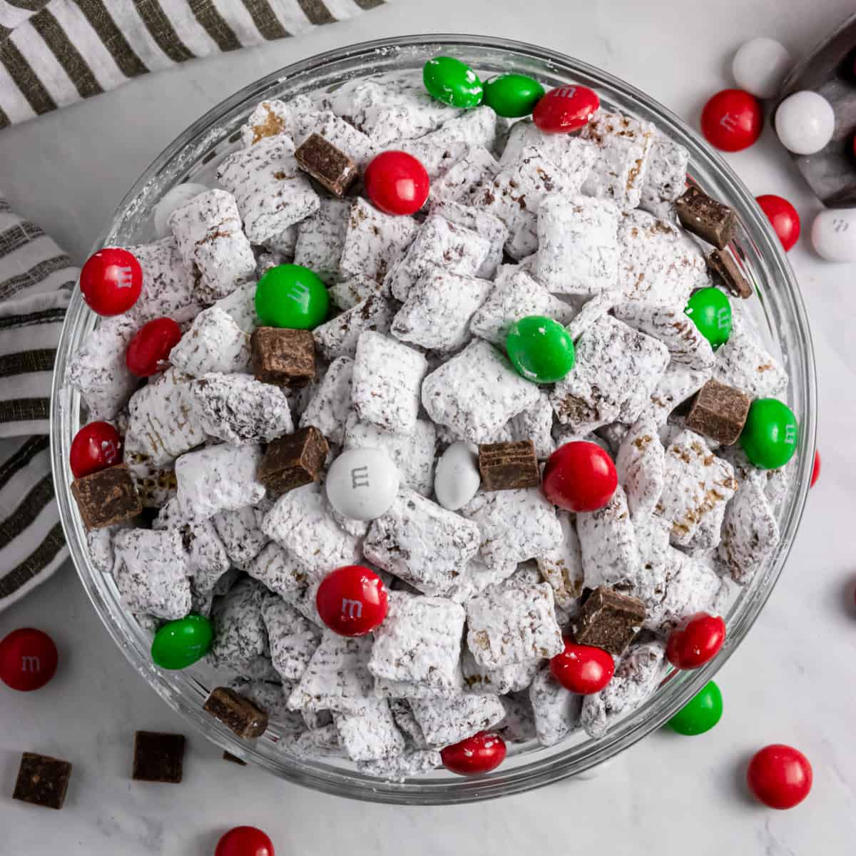 Christmas Puppy Chow Recipe Chex : Reindeer Chow Recipe ...