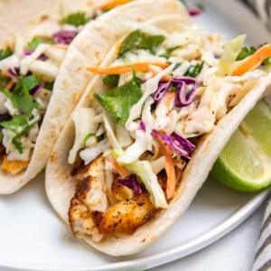 Air Fryer Fish Tacos 16