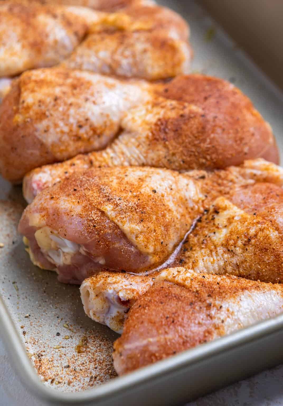 The BEST Grilled Chicken Drumsticks Lemons + Zest