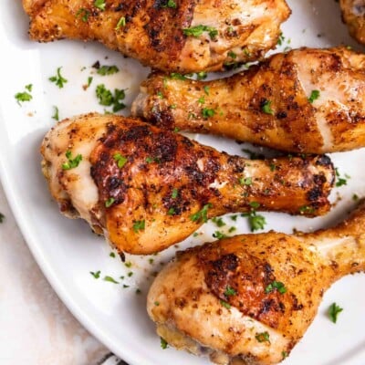 The BEST Grilled Chicken Drumsticks | Lemons + Zest