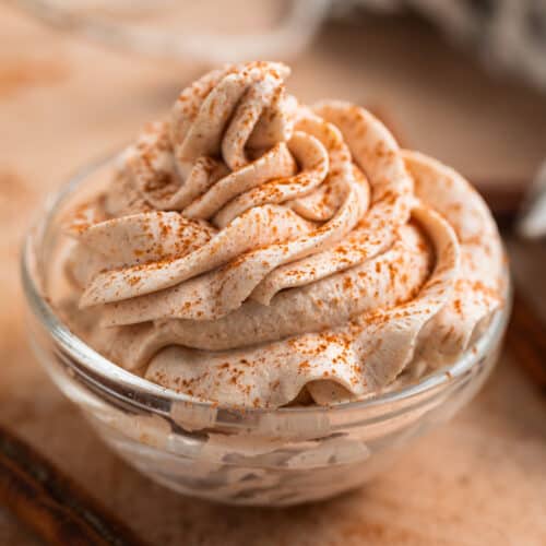 Easy Pumpkin Spice Whipped Cream | Lemons & Zest