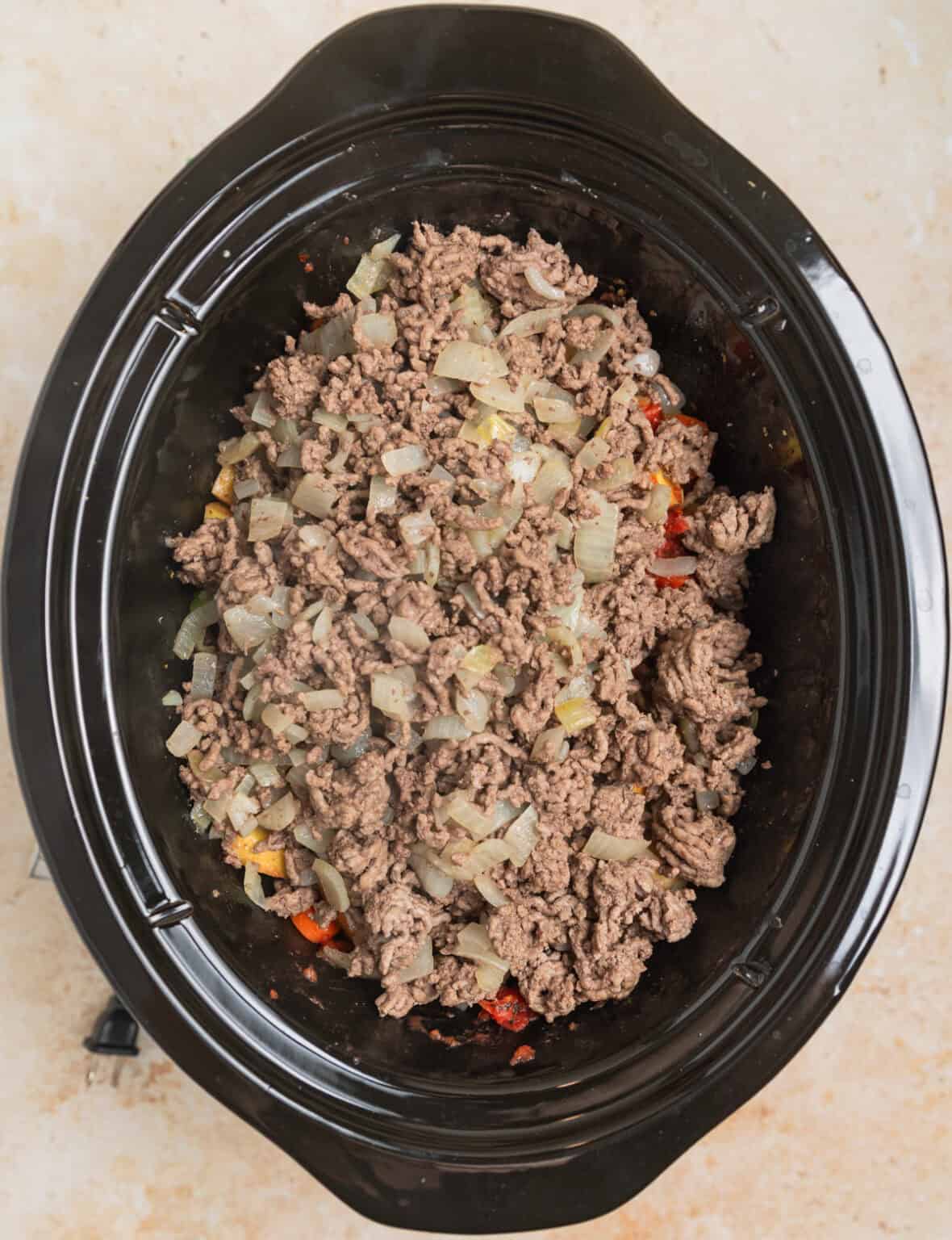 Crock Pot Hamburger Soup | Lemons & Zest