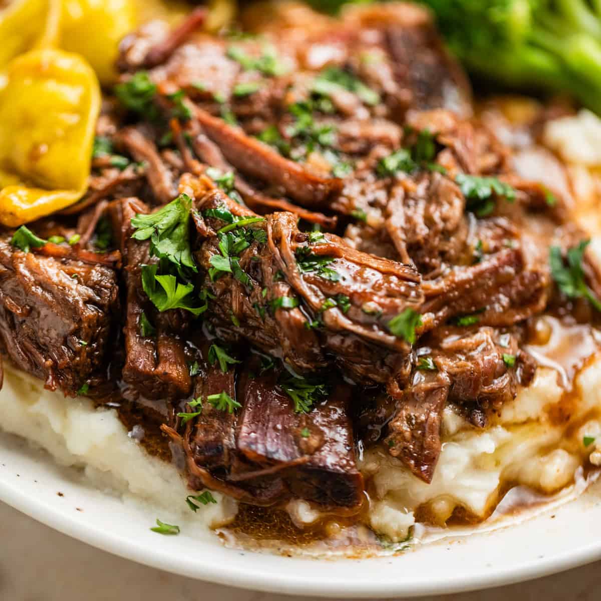 Crock Pot Mississippi Pot Roast