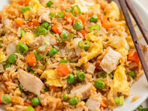 Easiest Chicken Fried Rice Recipe | Lemons & Zest