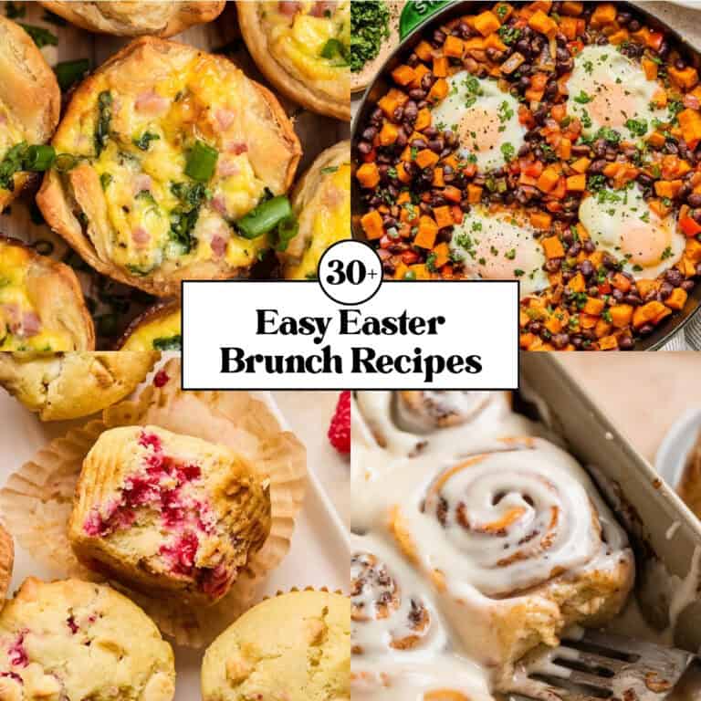30+ Simple Easter Brunch Recipes | Lemons & Zest